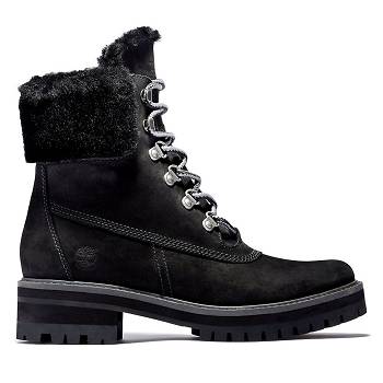 Timberland Courmayeur Valley 6-Inch - Cierne Nepremokave Topanky Damske, T0469SK